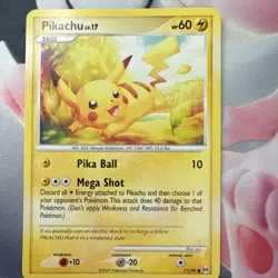 Pokemon Pikachu Common Regular Card 71/99 Arceus HP60 2009 English - Image 1