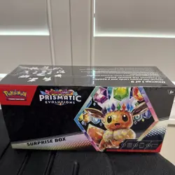 Pokemon TCG Prismatic Evolutions Surprise Box Factory Sealed *** - Image 1