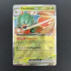 Pokemon TCG Perfect Order Decidueye EX 012/088 Double Rare M/NM - Image 2