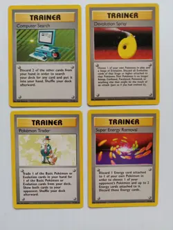 Pokemon TCG Base Set: Set of 7 Rare, 20 Uncommon, 35 Commons, 62 cards total - Image 2