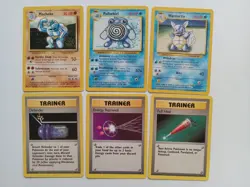 Pokemon TCG Base Set: Set of 7 Rare, 20 Uncommon, 35 Commons, 62 cards total - Image 4