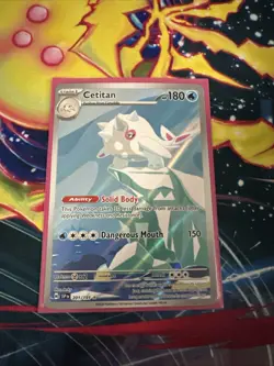 Pokemon TCG - Cetitan - Surging Sparks 201/191 Illustration Rare - NM / MINT - Image 1