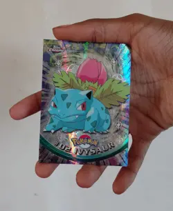 Ivysaur NM 02 - Topps Chrome TV Animation Edition - Pokemon - Image 1