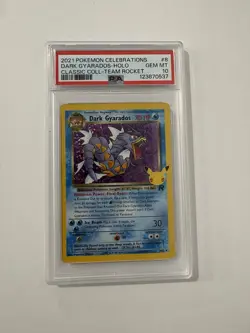 Pokemon Card Lot w/ PSA 10 Dark Gyarados + Build-A-Bear Pikachu/Eevee/Charmander - Image 2