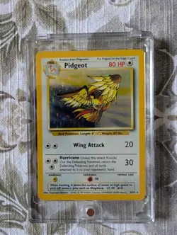 Pokemon TCG Pidgeot Jungle 8/64 No Symbol Misprint Holo Rare - Image 1