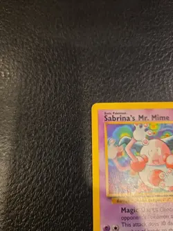 Sabrina's Mr. Mime 59/132 - Pokemon TCG Gym Challenge Set - Uncommon, MP - Image 3