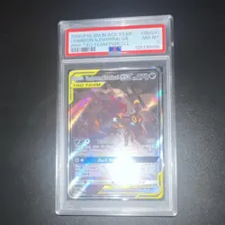 Pokemon Umbreon & Darkrai GX SM Black Star #SM241 Holo PSA 8 2020 English - Image 4