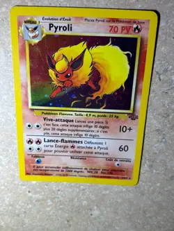 Pokemon TCG Flareon Pyroli Jungle 3/64 Holo Rare Unlimited French - Image 5