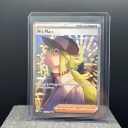 POKEMON - N’s Plan - 170-086 - Special Illustration Rare - S&V Black Bolt - NEW - Image 1