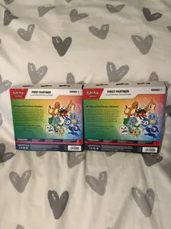 2x Pokemon TCG First Partner Illustration Collection Box Series 1 Sealed - Image 2