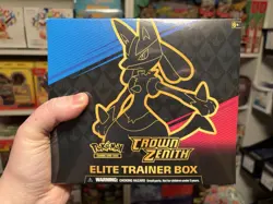 Pokemon TCG Crown Zenith Elite Trainer Box ETB Brand New/Factory Sealed - Image 1