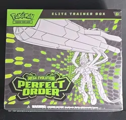 Pokemon Perfect Order ETB Sealed Mega Evolution - Image 2