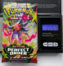 Mega Evolution Perfect Order Booster Pack - Heavy 22.69g - Starmie - Pokemon - Image 1
