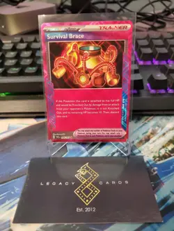 Survival Brace 164/167 - S&V: Twilight Masquerade ACE SPEC Rare - Pokemon TCG NM - Image 1