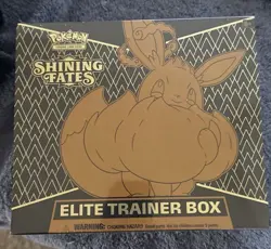 Pokemon TCG Shining Fates Elite Trainer Box Eevee Promo Booster English - Image 1