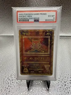 2000 Pokemon Game Promo Ancient Mew Pokemon 2000 Movie PSA 4 VG-EX - Image 1