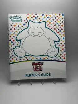 SCARLET & VIOLET 151 Players Guide - SNORLAX Cover ETB Booklet - Pokemon TCG - Image 1
