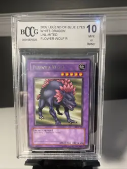 2002 Legend of blue eyes White dragon Unlimited Flower wolf BCCG 10 - Image 1