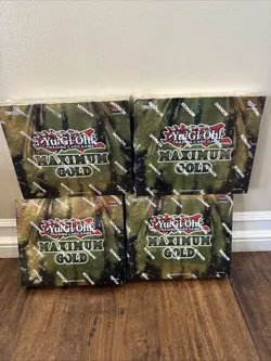 Yu-Gi-Oh! TCG Maximum Gold Mini-Box Set 1st Edition MAGO | LOT OF 4 83717851066 - Image 1