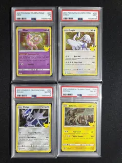 Pokemon Celebrations 2021 - Graded Card LOT - 4 Total Cards - Image 1