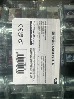 Sealed Mega Evolution Yveltal 088/132 GameStop Stamped Promo Card NM - Image 2