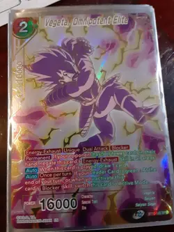 Dragon Ball Super Card Game Vegeta, Omnipotent Elite Saiyan Showdown BT15-143... - Image 1