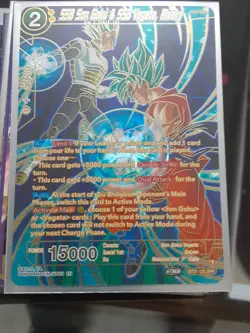 Dragon Ball Super Card Game SSB Son Goku & SSB Vegeta, Rivalry Wild... - Image 1