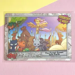 Kayou My Little Pony Eternal Moon Eng Comic Card Forest Queen MLPME01-HR-023L3 - Image 1