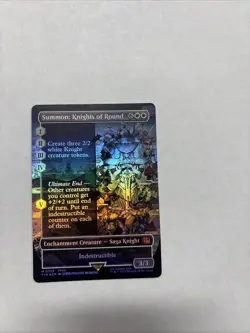 Summon: Knights of Round (Borderless) Final Fantasy Foil - Image 1