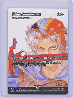 Firion Swordmaster - 0003 Borderless Non foil - Final Fantasy -NM - Magic - MTG - Image 1