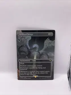 Brilliant Wings (Borderless) Commander: Final Fantasy Foil - Image 1