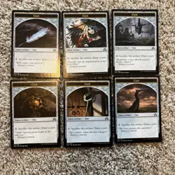 ***Complete Clue Token x6 Set***MTG Magic Shadows Over Innistrad - Image 1