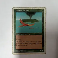 Magic: The Gathering Birds of Paradise Creature Rare 5th Edition Regular 1997 E… - Image 1