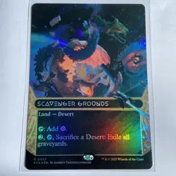 MTG Edge of Eternities - Scavenger Grounds(Extended Art Foil) Rare 0037 NM - Image 1