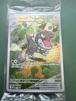 Sealed Tyrunt 070 Perfect Order Promo Pokemon Card English with Card Dividers - Image 1
