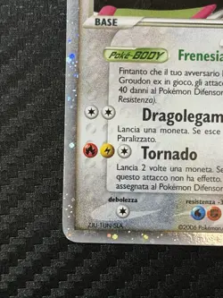Rayquaza ex 039 EX 039 Nintendo Holo Promo Rare Pokemon TCG ITALIAN LP+ - Image 5
