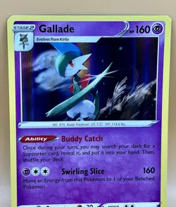 Gallade 062/189 – Astral Radiance (Holo Rare) - NM - 2022 Pokemon TCG - Image 2