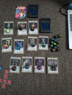 Yugioh Dungeon Dice Monsters Lot of Figures • Buster Blader Gearfried Vorse Etc - Image 1