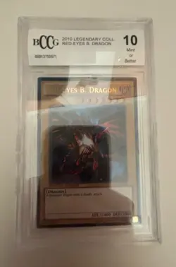 Yu-Gi-Oh! Red-Eyes B. Dragon Monster 2010 Legendary Collection Limited BCCG 10 - Image 1
