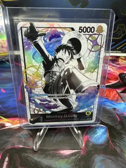 ONE PIECE TCG STARTER ST29-001 MONKEY D LUFFY LEADER ALT ART - ENGLISH - Image 1