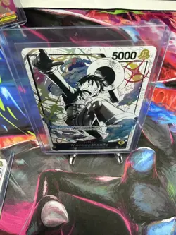 ONE PIECE TCG STARTER ST29-001 MONKEY D LUFFY LEADER ALT ART - ENGLISH - Image 4