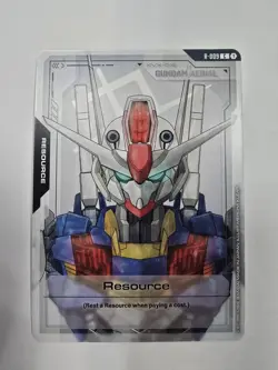 Gundam Card Game Singles R-009: Resource (Gundam Aerial) C New Type Rising - Image 1