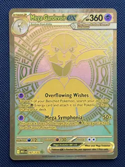Mega Gardevoir ex 187/132 Mega Evolution Pokemon Card - Image 1