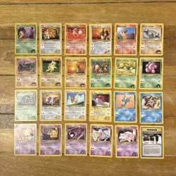 Pokemon TCG Gym Heroes Bundle 24X CARDS No Duplicates Vintage WOTC - Image 1