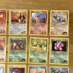 Pokemon TCG Gym Heroes Bundle 24X CARDS No Duplicates Vintage WOTC - Image 3