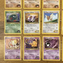 Pokemon TCG Gym Heroes Bundle 24X CARDS No Duplicates Vintage WOTC - Image 4