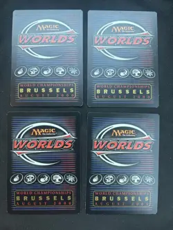 Tangle Wire x4 - Jon Finkel - LP Gold 2000 World Championship MTG - Image 2