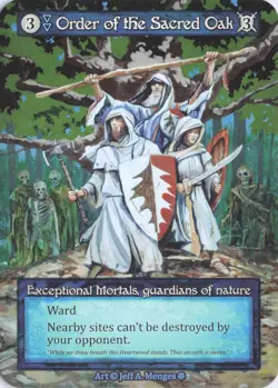 Order of the Sacred Oak, Sorcery: Gothic, Regular, Exceptional - Image 1