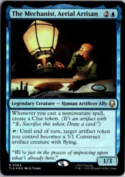 The Mechanist, Aerial Artisan R Avatar: The Last Airbender 64 NM Foil Magic - Image 1