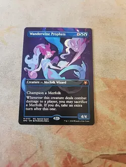 Wanderwine Prophets Borderless Special Guests MTG NM - Image 1